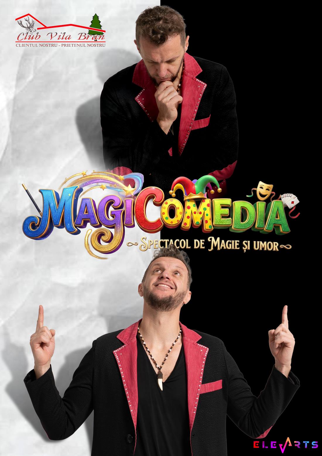 Afiș show — variantă V5